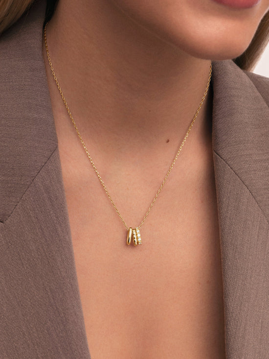 Collar Family Baño Oro