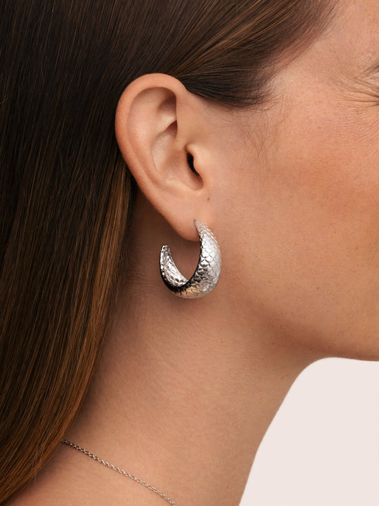 Pendientes Aro Mermaid Acero